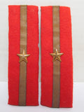 WW2 IMPERIAL JAPANESE ARMY SHOULDER BOARDS SET MEDAL BADGE SET LOT WAR WWII