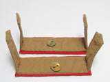 WW2 IMPERIAL JAPANESE ARMY SHOULDER BOARDS SET MEDAL BADGE SET LOT WAR WWII