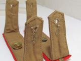 WW2 IMPERIAL JAPANESE ARMY SHOULDER BOARDS SET MEDAL BADGE SET LOT WAR WWII