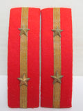 WW2 IMPERIAL JAPANESE ARMY SHOULDER BOARDS SET MEDAL BADGE SET LOT WAR WWII