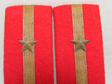WW2 IMPERIAL JAPANESE ARMY SHOULDER BOARDS SET MEDAL BADGE SET LOT WAR WWII