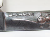 LARGE WW2 JAPANESE PILOT POCKET KNIFE "ARAWASHI" AIRPLANE MOTIF WWII KAMIKAZE FIERCE EAGLE
