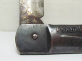 LARGE WW2 JAPANESE PILOT POCKET KNIFE "ARAWASHI" AIRPLANE MOTIF WWII KAMIKAZE FIERCE EAGLE