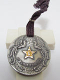 RARE ONE! WW2 JAPANESE IMPERIAL CONSCRIPTION INSURANCE BADGE JAPAN ARMY MEDAL NAVY