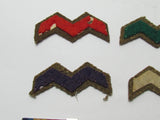 WW2 IMPERIAL JAPANESE ARMY BREAST INSIGNIA & RIBBONS LOT MEDAL BADGE WWII UNIFORM