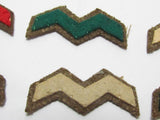 WW2 IMPERIAL JAPANESE ARMY BREAST INSIGNIA & RIBBONS LOT MEDAL BADGE WWII UNIFORM