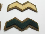 WW2 IMPERIAL JAPANESE ARMY BREAST INSIGNIA & RIBBONS LOT MEDAL BADGE WWII UNIFORM