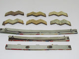 WW2 IMPERIAL JAPANESE ARMY BREAST INSIGNIA & RIBBONS LOT MEDAL BADGE WWII UNIFORM
