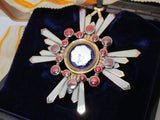 RARE HALLMARK!  PRE WW2 JAPANESE MEDAL 3RD CLASS ORDER SACRED TREASURE "M" HALLMARK OSAKA
