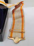 RARE HALLMARK!  PRE WW2 JAPANESE MEDAL 3RD CLASS ORDER SACRED TREASURE "M" HALLMARK OSAKA