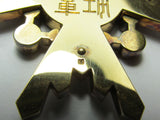 RARE HALLMARK!  PRE WW2 JAPANESE MEDAL 3RD CLASS ORDER SACRED TREASURE "M" HALLMARK OSAKA