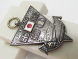 EXTREMELY RARE 1936 JAPANESE NAVY 2ND LONDON NAVAL CONFERENCE BADGE ARMS REDUCTION