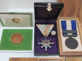 AMAZING JAPANESE MEDAL LOT ~ WW2, PRE, POST WW2 JAPANESE MEDALS, BADGES, ETC.