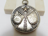 RARE UNIT SPECIFIC 1936 PRE WW2 JAPANESE BADGE ARMY SPECIAL MANEUVERS IN HOKKAIDO, JAPAN