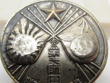 RARE UNIT SPECIFIC 1936 PRE WW2 JAPANESE BADGE ARMY SPECIAL MANEUVERS IN HOKKAIDO, JAPAN