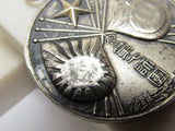 RARE UNIT SPECIFIC 1936 PRE WW2 JAPANESE BADGE ARMY SPECIAL MANEUVERS IN HOKKAIDO, JAPAN