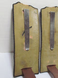 NAMED WW2 JAPANESE NAVY LIEUTENANT SHOULDER BOARDS EPAULETTES JAPAN WWII