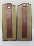 NAMED WW2 JAPANESE NAVY LIEUTENANT SHOULDER BOARDS EPAULETTES JAPAN WWII
