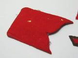 WW2 JAPANESE ARMY COLLAR & BREAST INSIGNIA LOT MEDAL BADGE WWII UNIFORM