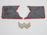 WW2 JAPANESE ARMY COLLAR & BREAST INSIGNIA LOT MEDAL BADGE WWII UNIFORM