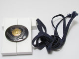 VERY RARE! WW2 JAPANESE PURE SILVER KOREA OCCUPATION OBIDOME & OBIJIME
