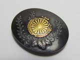 VERY RARE! WW2 JAPANESE PURE SILVER KOREA OCCUPATION OBIDOME & OBIJIME
