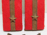 WW2 IMPERIAL JAPANESE ARMY SHOULDER BOARDS RANK SERGEANT MAJOR WWII