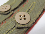 WW2 IMPERIAL JAPANESE ARMY SHOULDER BOARDS RANK SERGEANT MAJOR WWII