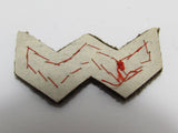 WW2 IMPERIAL JAPANESE ARMY SHOULDER BOARDS RANK SERGEANT MAJOR WWII