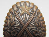 RARE NAMED, DATED, & SERIALIZED! WW2 JAPANESE IMPERIAL ARMY QUALIFICATION MEDAL BADGE WWII