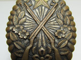 RARE NAMED, DATED, & SERIALIZED! WW2 JAPANESE IMPERIAL ARMY QUALIFICATION MEDAL BADGE WWII