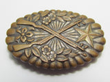 RARE NAMED, DATED, & SERIALIZED! WW2 JAPANESE IMPERIAL ARMY QUALIFICATION MEDAL BADGE WWII