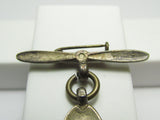 RARE VERSION! WW2 JAPANESE AIR ASSOCIATION BADGE JAPAN MEDAL ARMY NAVY WWII WAR PILOT