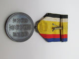 WW2 JAPANESE MEDAL MANCHUKUO NATIONAL FOUNDATION MANCHURIA 1933 CHINA BADGE WWII