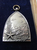 RARE ITEM! 1931 JAPANESE ARMY COMMEMORATION PARTICIPATION BADGE INFANTRY TANKS AIRCRAFT TSUBA