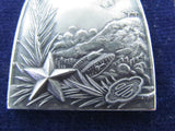 RARE ITEM! 1931 JAPANESE ARMY COMMEMORATION PARTICIPATION BADGE INFANTRY TANKS AIRCRAFT TSUBA