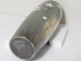 RARE! PRE WW2 1932 JAPANESE  MANCHURIAN INCIDENT TRIUMPHANT RETURN BRONZE VASE