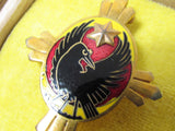 GOLD ONE! WW2 JAPANESE IMPERIAL SOLDIER RELIEF BADGE PIN ARMY NAVY FLAG MEDAL CROW WWII