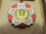 WW2 Japanese Guuntomo Kai MILITARY FRIEND BADGE ~ WWII JAPAN ~ MEDAL WAR Sword Gunto