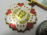 WW2 Japanese Guuntomo Kai MILITARY FRIEND BADGE ~ WWII JAPAN ~ MEDAL WAR Sword Gunto