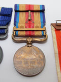 ALL WW2 AND EARLIER MEDAL & BADGE LOT WWII BEAUTIFUL RED CROSS CUFF LINKS