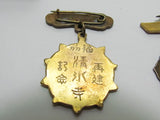 ALL WW2 AND EARLIER MEDAL & BADGE LOT WWII BEAUTIFUL RED CROSS CUFF LINKS