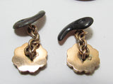 ALL WW2 AND EARLIER MEDAL & BADGE LOT WWII BEAUTIFUL RED CROSS CUFF LINKS