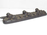 RARE! WW2 JAPANESE ARMY PAPERWEIGHT BUNCHIN WWII JAPAN WAR MEDAL IRON ART GUN KNIFE