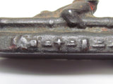 RARE! WW2 JAPANESE ARMY PAPERWEIGHT BUNCHIN WWII JAPAN WAR MEDAL IRON ART GUN KNIFE