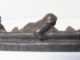 RARE! WW2 JAPANESE ARMY PAPERWEIGHT BUNCHIN WWII JAPAN WAR MEDAL IRON ART GUN KNIFE