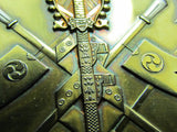 WW2 JAPANESE MEDAL GOLDEN KITE 6TH CLASS WWII JAPAN SILVER ORDER GOLD BADGE MILITARY