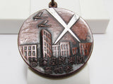 RARE! 1933 PRE WW2 JAPANESE BADGE KANTO AIR DEFENSE CORPS JAPAN MEDAL ARMY WAR WWII AA GUN