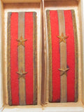 WW2 JAPANESE ARMY LIEUTENANT OFFICER SHOULDER BOARDS WWII Epaulette