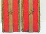 WW2 JAPANESE ARMY LIEUTENANT OFFICER SHOULDER BOARDS WWII Epaulette